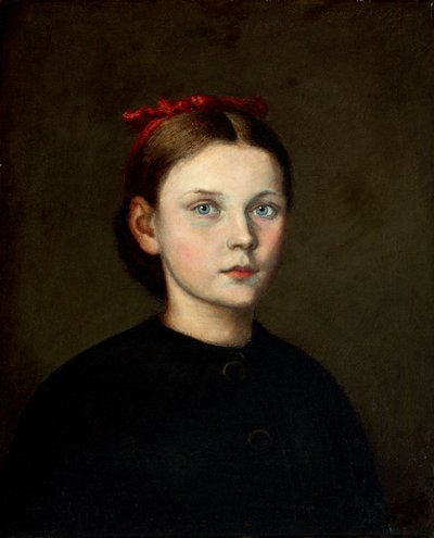 Portrait of Etelka Benczur by Gyula Benczúr